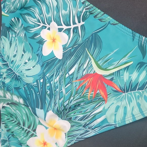 Tropical halter tie side bikini bottoms - Picture 5 of 8